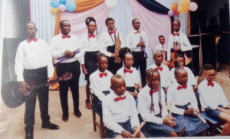Students in classroom